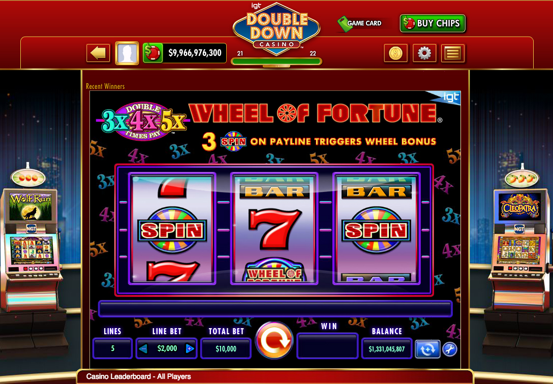 Double down slot machine casino free play slots no deposit